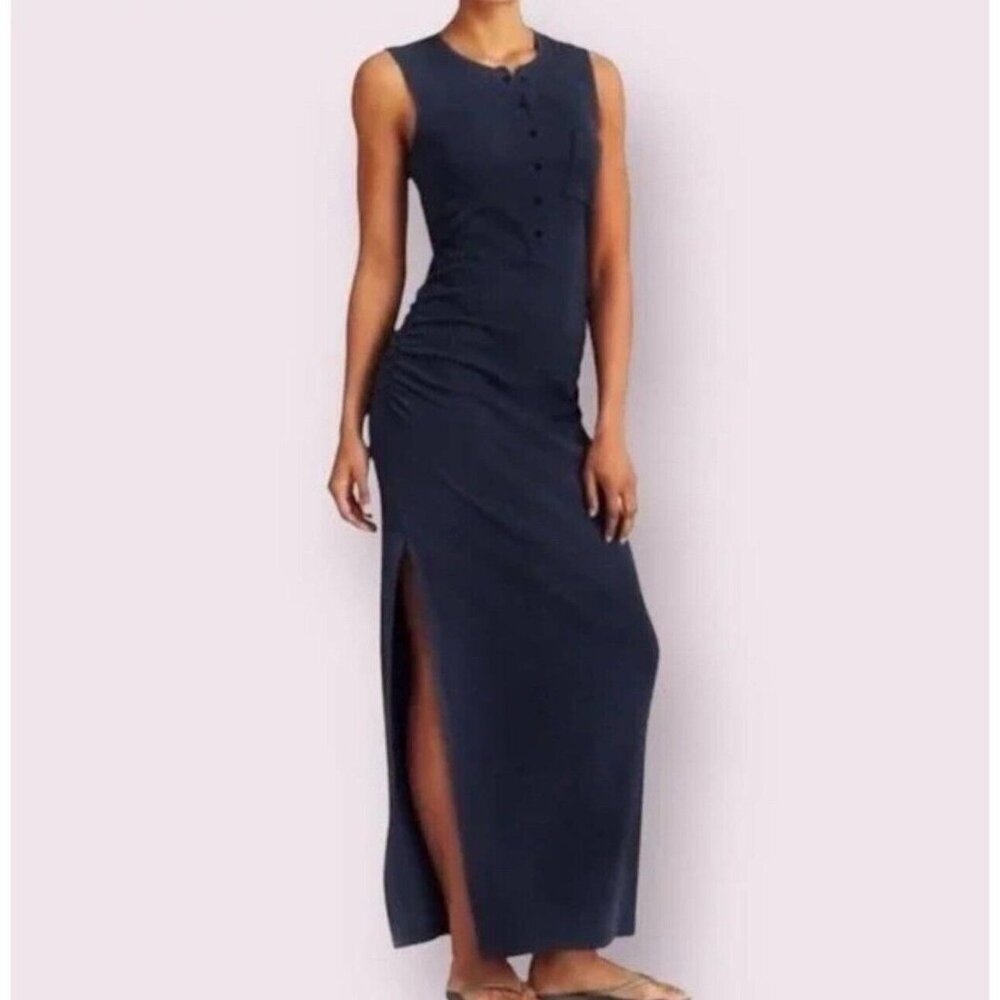Athleta Navy Maxi Dress